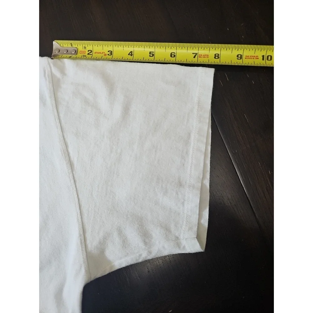 Champion Men's White T-Shirt Tee Short‎ Sleeve Crew Neck Size XL - Picture 10 of 11